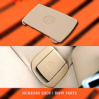 Заглушка дитячого крісла ISOFIX ізофікс BMW БМВ Е81 Е84 Е87 Е88 Е90 Е91 F20 F22 F30 F31 F32 F34 F36 бежева