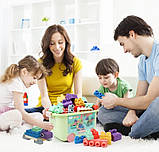 М'який силіконовий конструктор для дітей Soft rubber building blocks 20 шт, фото 9