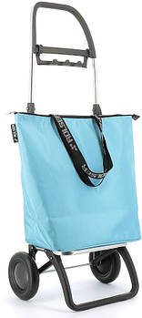 Складана Сумка-візок 2в1 Rolser Mini Bag Plus MF 2L Celeste Іспанія блакитна