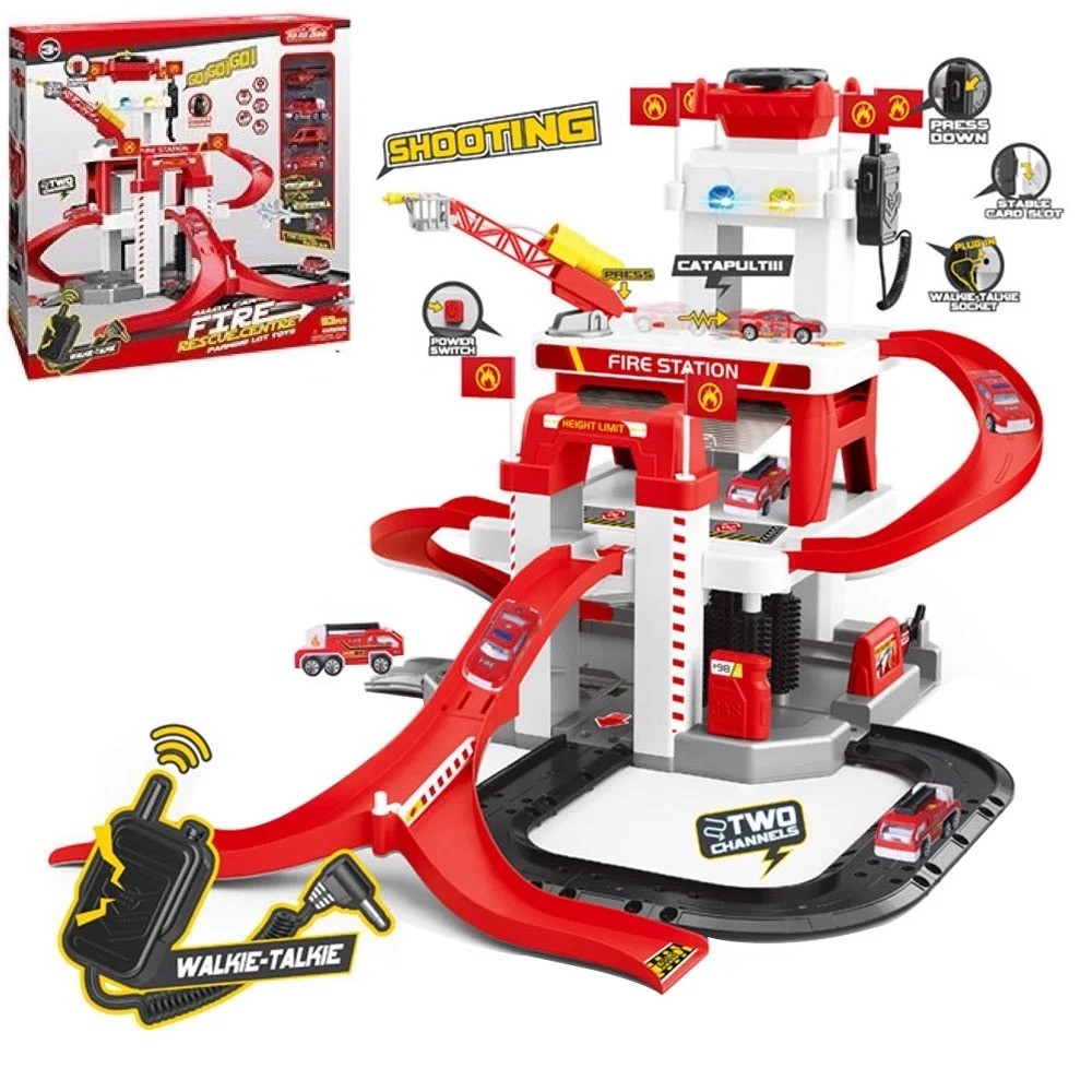 Гараж-паркінг "Fire" звуковий TM six-six-Zero арт. 660 S-21, фото 1