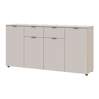 Комод Doros Рон 7 4 фасади 2 шухляди Кашемір 160х38х81 (41516049)