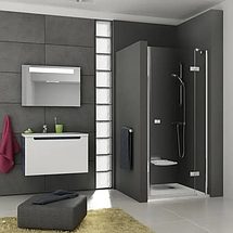 Душові двері Ravak Smartline SMSD 2 190х120 см розпашні праві хром прозоре скло, фото 4