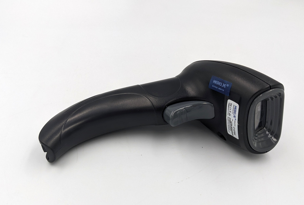 Опт і роздріб Heroje C-1270W 1D, 2D CMOS бездротовий сканер штрих- та QR-кодів з датчиком руху , USB, фото 1