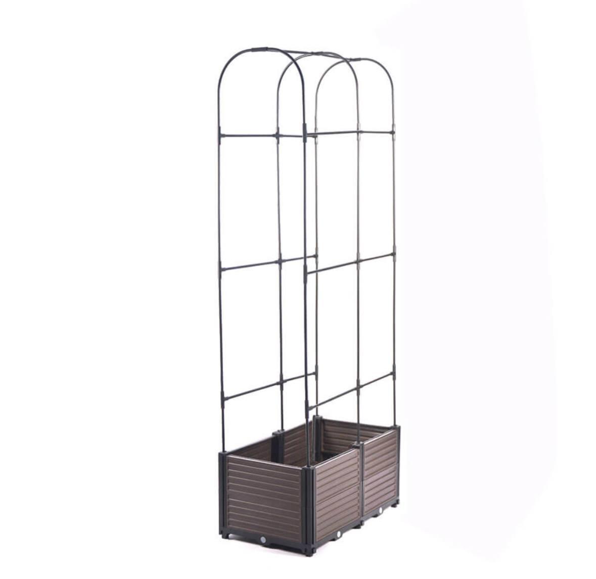 Ящик для вирощування рослин з аркою Grow Round Set 84x42x180 см Cultivo