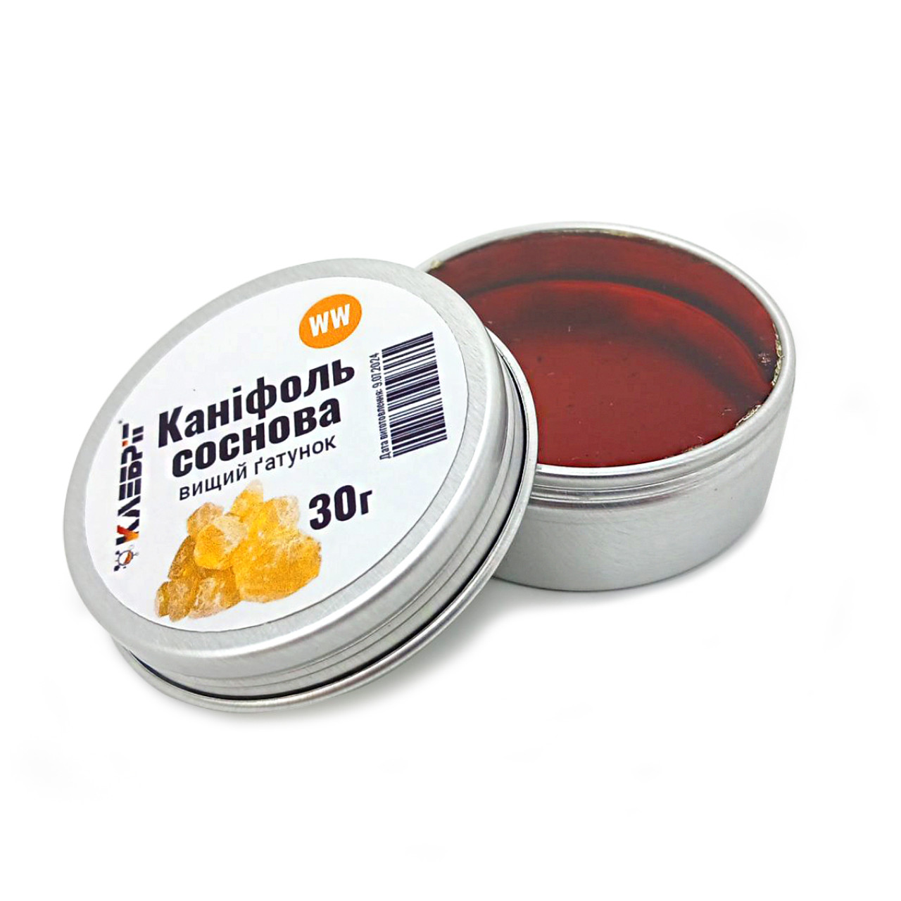 Каніфоль соснова WW ТМ Клебріг 30 г для пайки