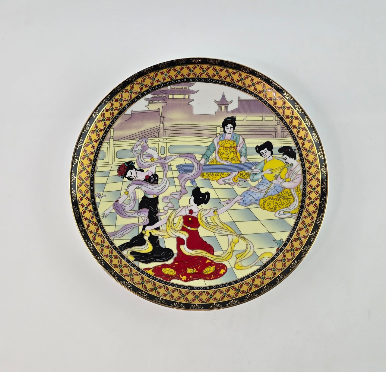 Декоративна тарілка "Японські Гейші" 20 см 1813, фото 1