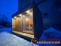 Außenpoolsauna von Thermowood Production. Video