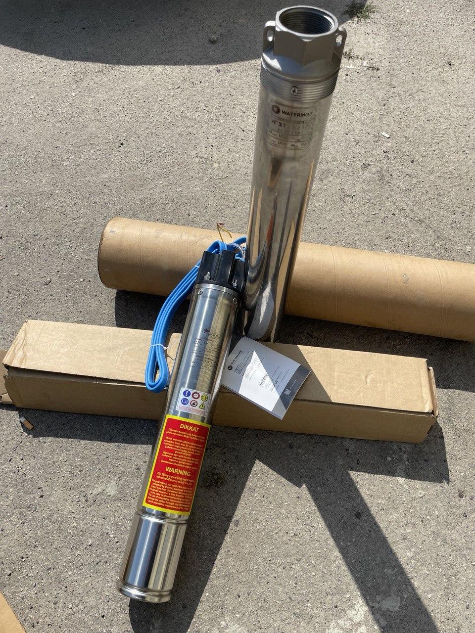 Насос для свердловини 4" дюйми Watermot ST 9/31 аналог насоса ЕЦВ 6-6,5-160