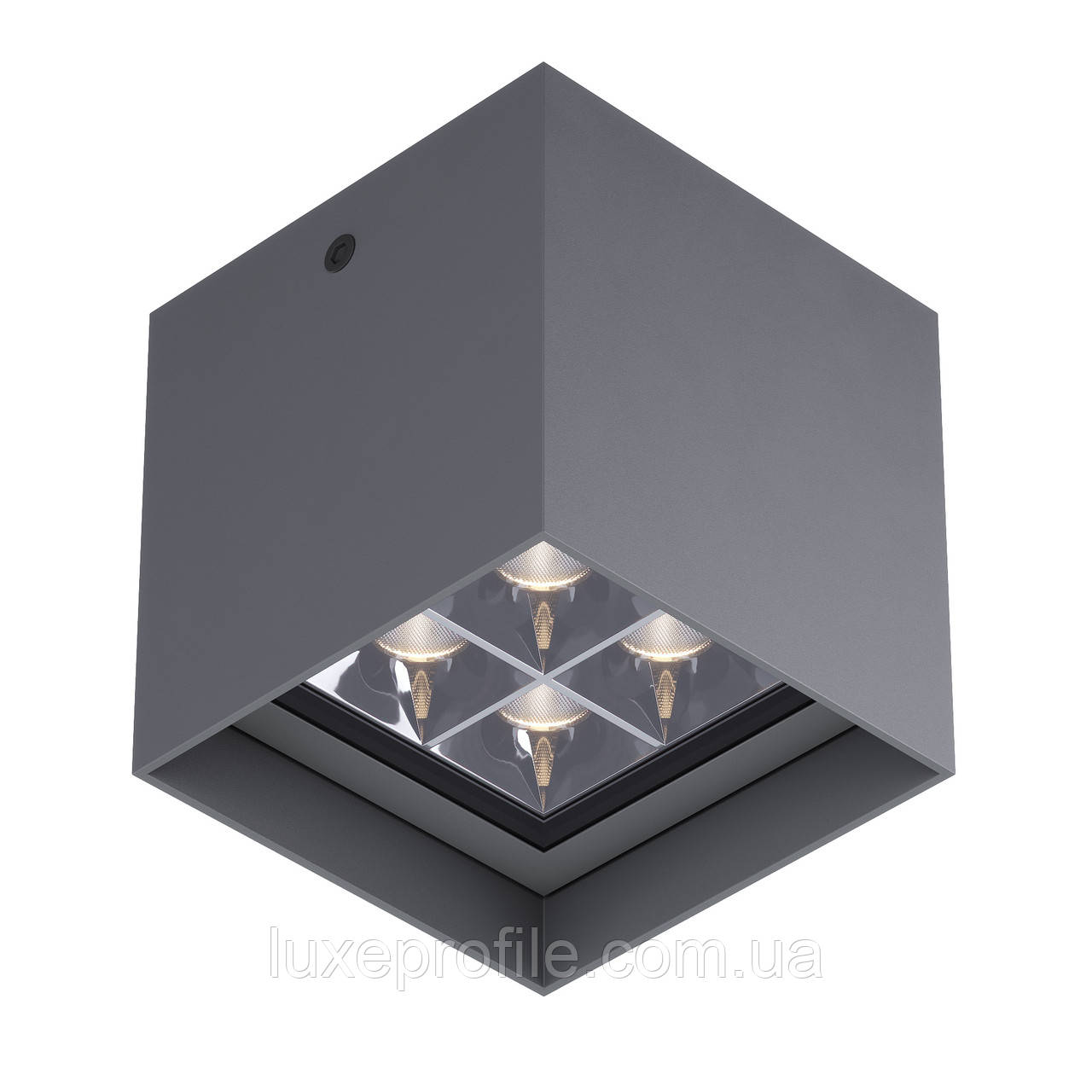 Вуличний стелевий LED світильник VLS01 (антр) 12W 3000K