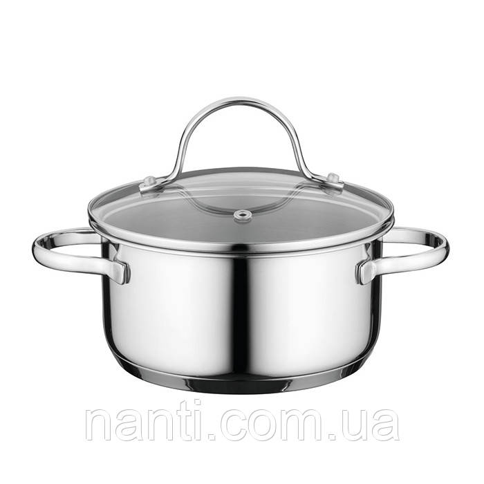 Каструля зі скляною кришкою BERGHOFF Comfort 1100226 — 16 см, 1,6 л