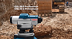 Рівень-нівелір оптичний Bosch GOL 26 D: 360 градусів, до 100м, 26х зум FAY, фото 7