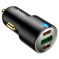 АЗП блочок 45W 2PD/1USB NZ6 black Hoco, фото 5