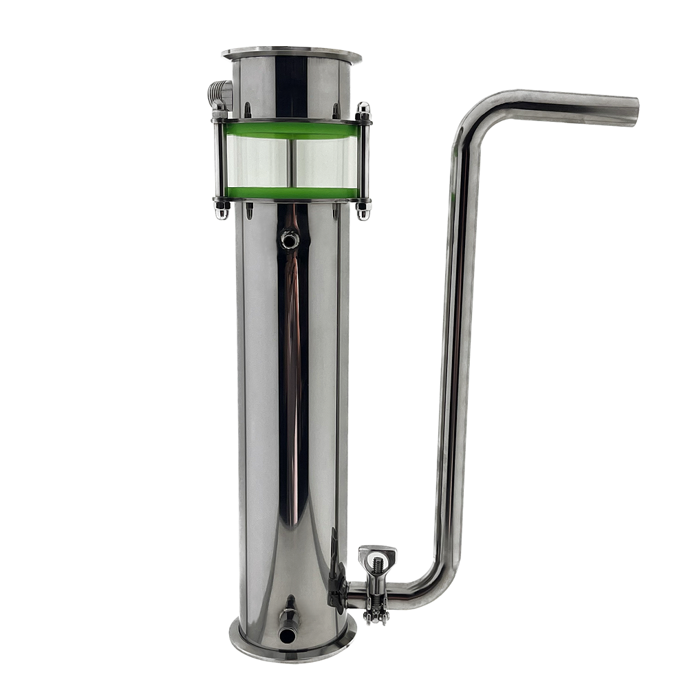 Вузол зливу барди НБК 3" з теплообмінником охолодження “Kors Silfon”, фото 1