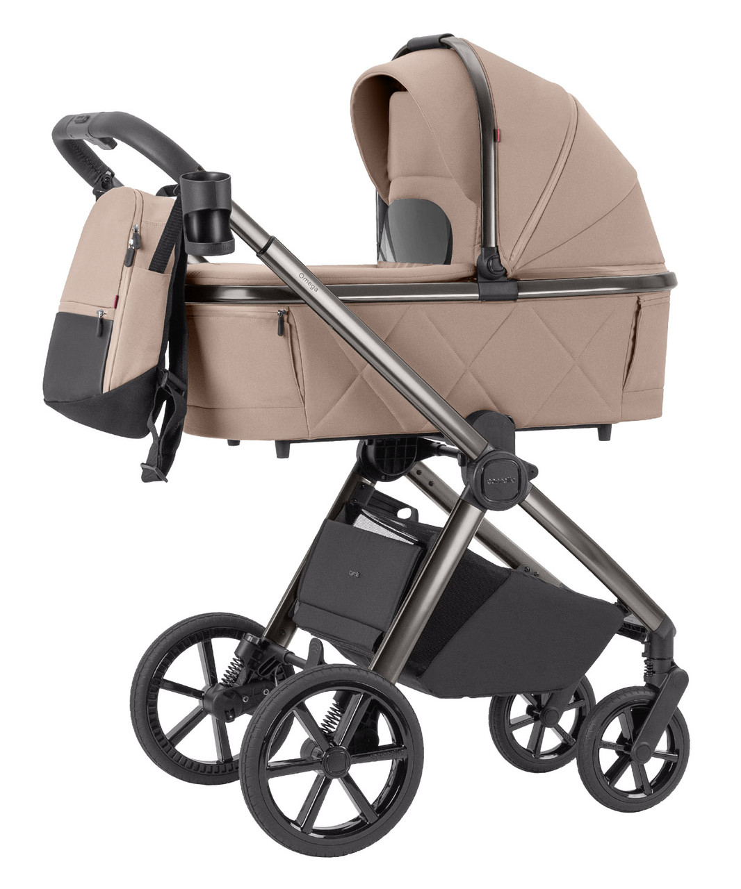 Універсальна коляска 2в1 CARRELLO Omega CRL-6530/1, Fantastic Beige
