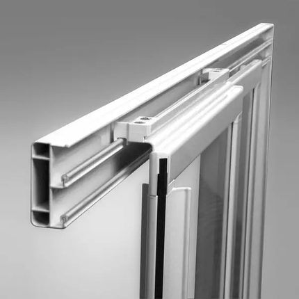 Душові двері Ravak Supernova ASDP3 198х80 см розсувні чорні матове скло, фото 4