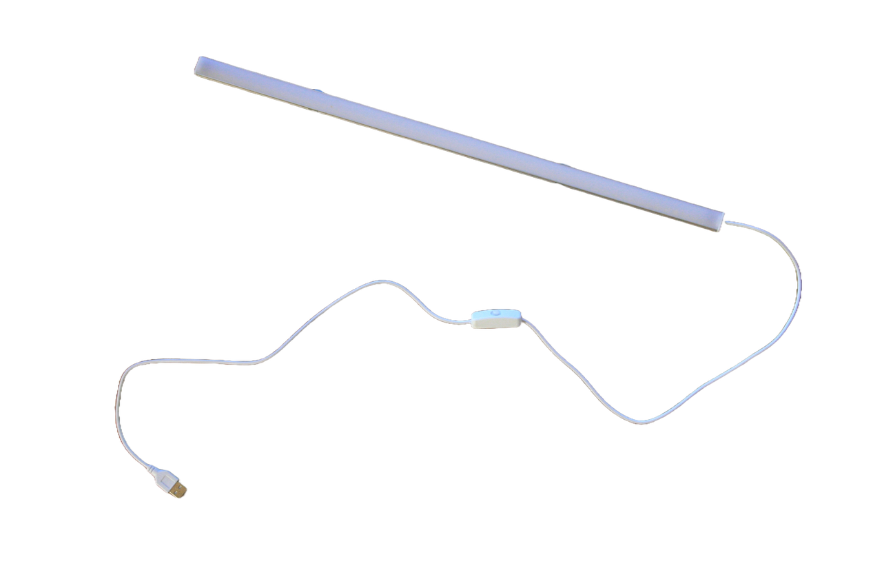 Світильник USB лінійний світлодіодий LED 5v (3.7v) від павербанку 100 сантиметрів