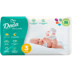 Підгузки Dada Extra Soft Midi 3 4-9 кг 50 шт 4820174981020 smart