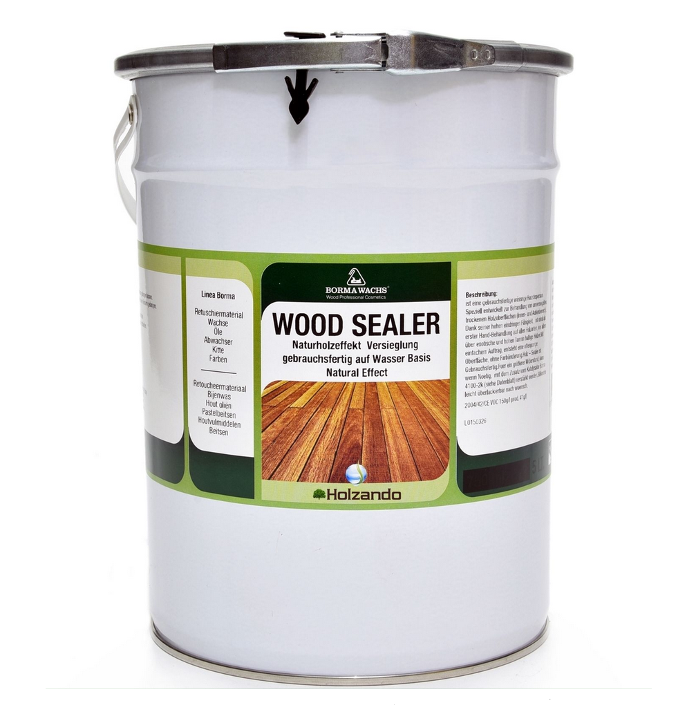 Бар'єрний грунт Borma Wachs NATURAQUA BORMA WOOD SEALER, 20л, фото 1