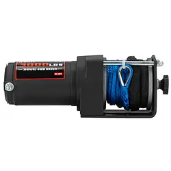 Електрична лебідка X-BULL 3000 lbs з синтетичною мотузкою. Купити лебідку з синтетичним тросом