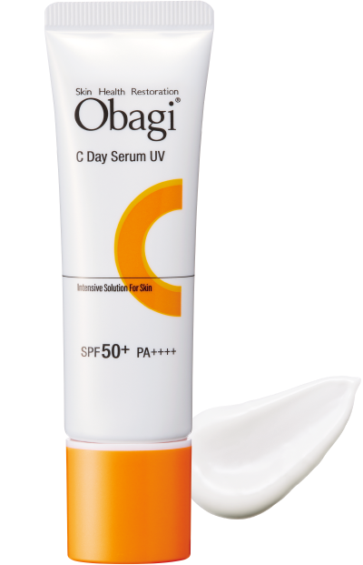 Rohto Obagi C Day Serum UV SPF 50+ зволожуюча сонцезахисна емульсія, основа під макіяж SPF50+ PA++++ 30 г, фото 1