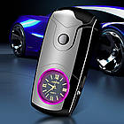 Запальничка 2 дуги + годинник у подарунковій упаковці US-770B, фото 3