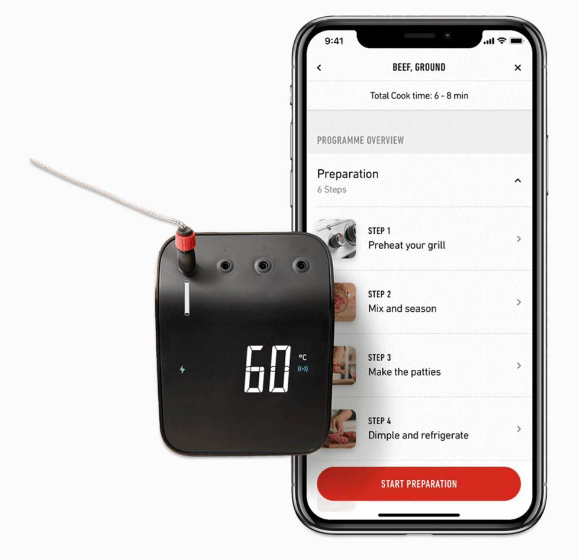 Смарт термометр для гриля Connect Weber