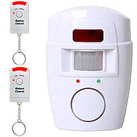Сенсорная сигнализация для дома с датчиком движения + 2 пульта / Охранная сигнализация в квартиру
