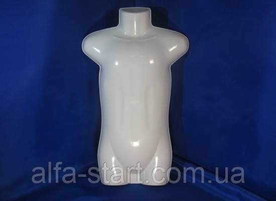 Манекен білий напівторс дитячий підвісний