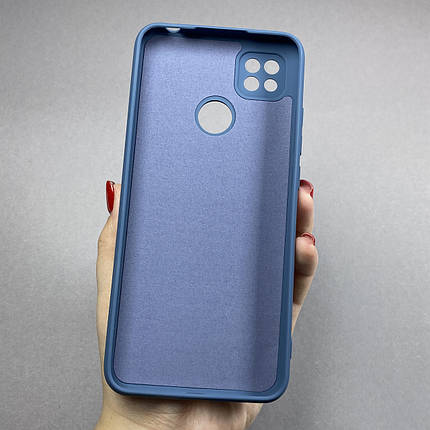 Чохол для Xiaomi Redmi 9C новорічний чохол на телефон сяомі редмі 9с синій FNC, фото 3