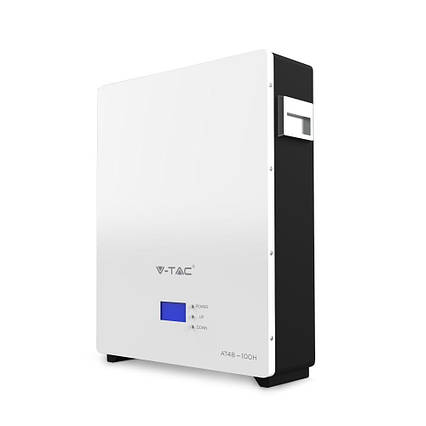 Акумуляторна батарея V-TAC 5kWh 100Ah/51,2V LiFePO4, фото 1