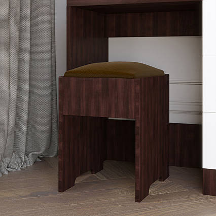 Пуф Еверест Соната венге темний. Доставка кур'єром Meest поштой на Вашу адресу 152 грн