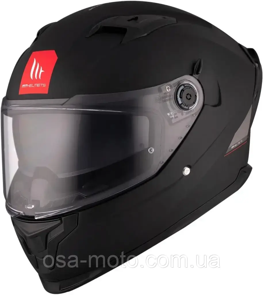 Мотошолом MT BRAKER SV Solid Gloss Black