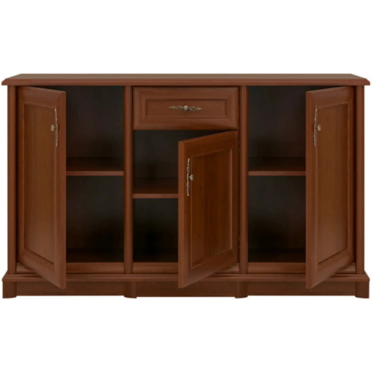 Комод Гербор Соната 3d/1s Каштан 154х45х91 см, Доставка кур'єром Міст Експрес за Вашою адресою 711 грн