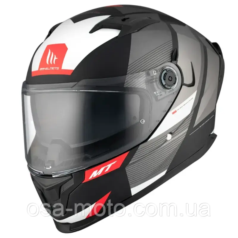 Мотошолом MT BRAKER SV CHENTO B0 Matt Grey