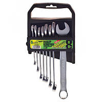 Набір ключів комбінованих. 8 предметів Alloid. 8-19 мм.