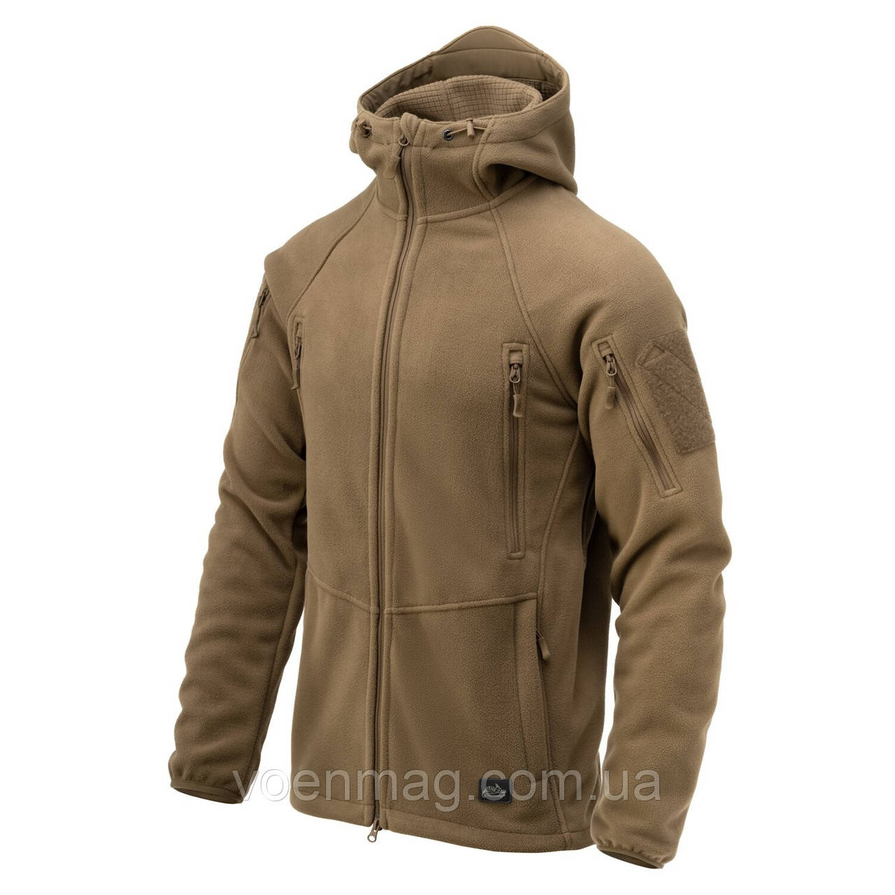 Куртка тактична флісова Helikon-Tex Patriot MK2 Hybrid Fleece COYOTE