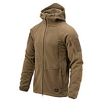 Куртка тактична флісова Helikon-Tex Patriot MK2 Hybrid Fleece COYOTE