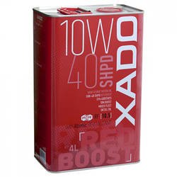 Моторна олива Xado 10W-40 SHPD, Red Boost 4 л ХА 26249 smart