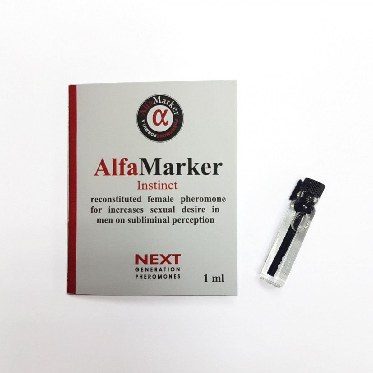 Висококонцентрований парфум c феромонами Alfamarker Instinct для женщиин 1 мл