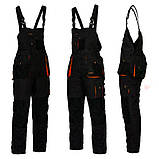 Спецодяг зимовий куртка і напівкомбінезон чоловічий утеплений роба, спецівка для працівників, польша, фото 3