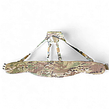 Варбелт тактичний ремінь РПС 2.2 на моллє (Мультикам) з відділом під балістичний вкладиш, фото 3