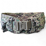 Варбелт тактичний ремінь РПС 2.2 на моллє (Мультикам) з відділом під балістичний вкладиш, фото 7