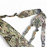 Варбелт тактичний ремінь РПС 2.2 на моллє (Мультикам) з відділом під балістичний вкладиш, фото 5