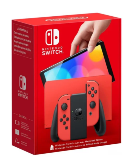 Портативна ігрова приставка Nintendo Switch OLED Model Mario Red Edition (NSH082) (045496453633), фото 1