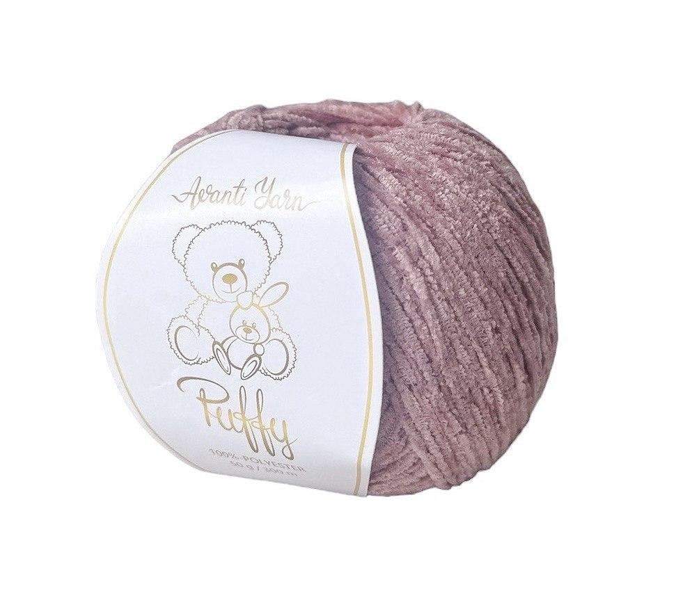 Avanti Yarn PUFFY (Аванті Ярн Пуффі) № 506 моко (Пряжа велюр, нитки для в'язання)