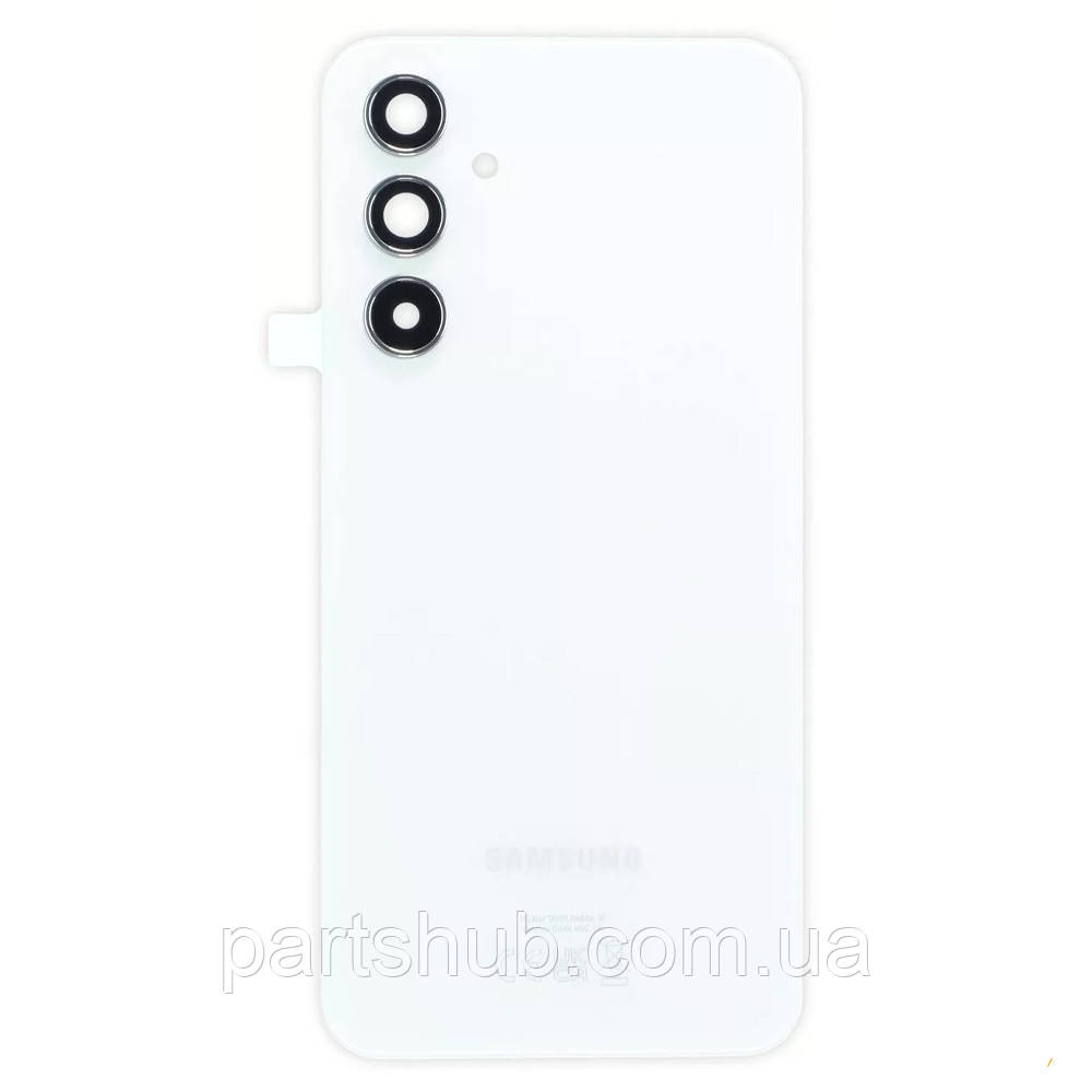 Задня кришка Samsung Galaxy A54 A546 (біла оригінал Китай зі склом камери)