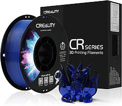 Пластик в котушці PETG Creality 1,75 мм синій прозорий (Transparent Blue)