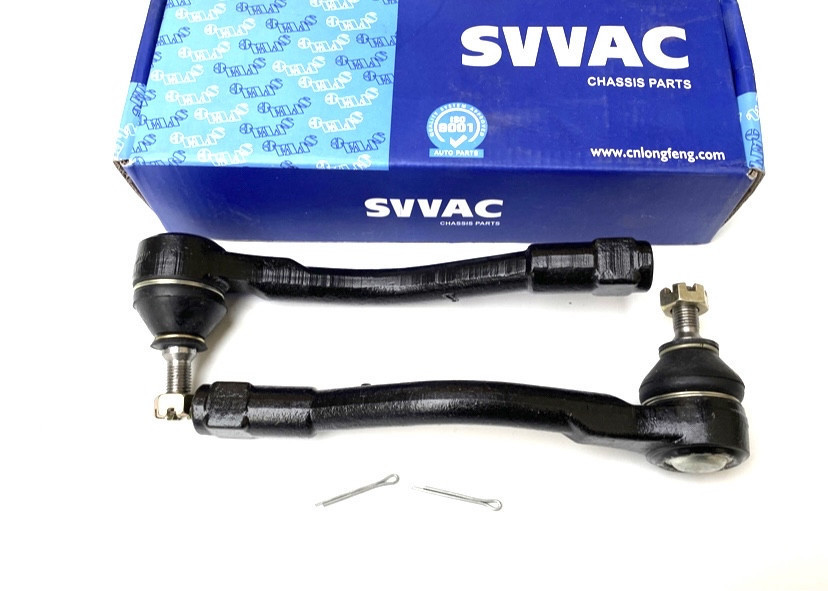 Накінечник рульовий SVVAC Hyundai Accent 2006-2012 Kia Rio 2005-2012 комплект 2 шт (56820-1E000) kL., фото 1