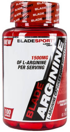 Л-аргінін Blade Sport L-Arginine 100 caps, фото 1