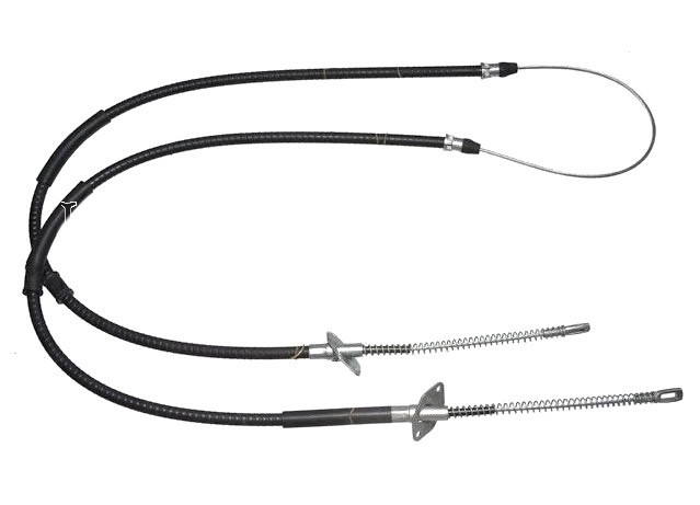 Трос ручного гальма в зборі OEM для ваз 2101 2102 2103 2104 2105 2106 2107 (21010-3508180-00) kL., фото 1